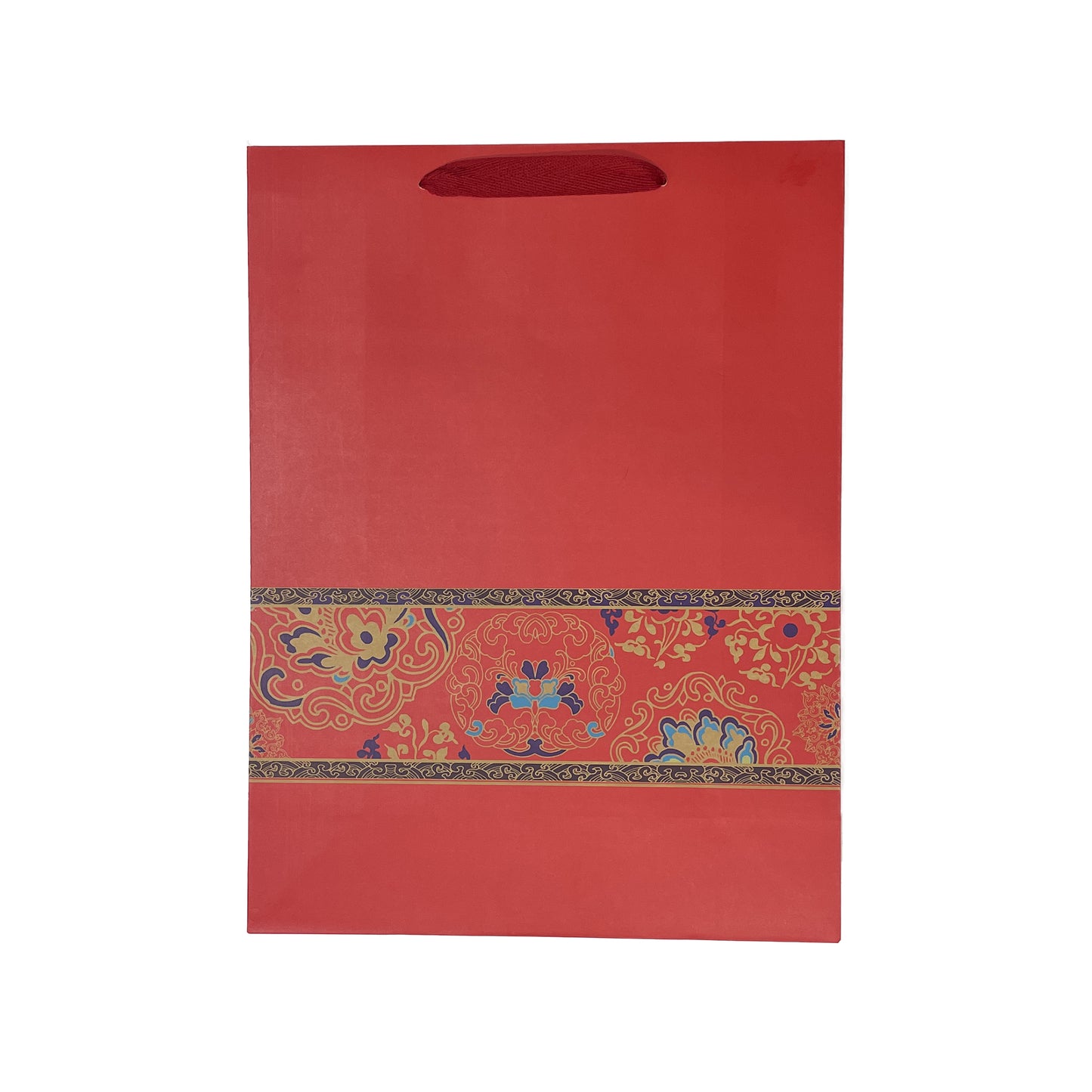 AQ-BAG-40x30x12 - подарочный пакет из плотной бумаги с ручками, 40 см высотой, 30 см шириной, 12 см толщиной
