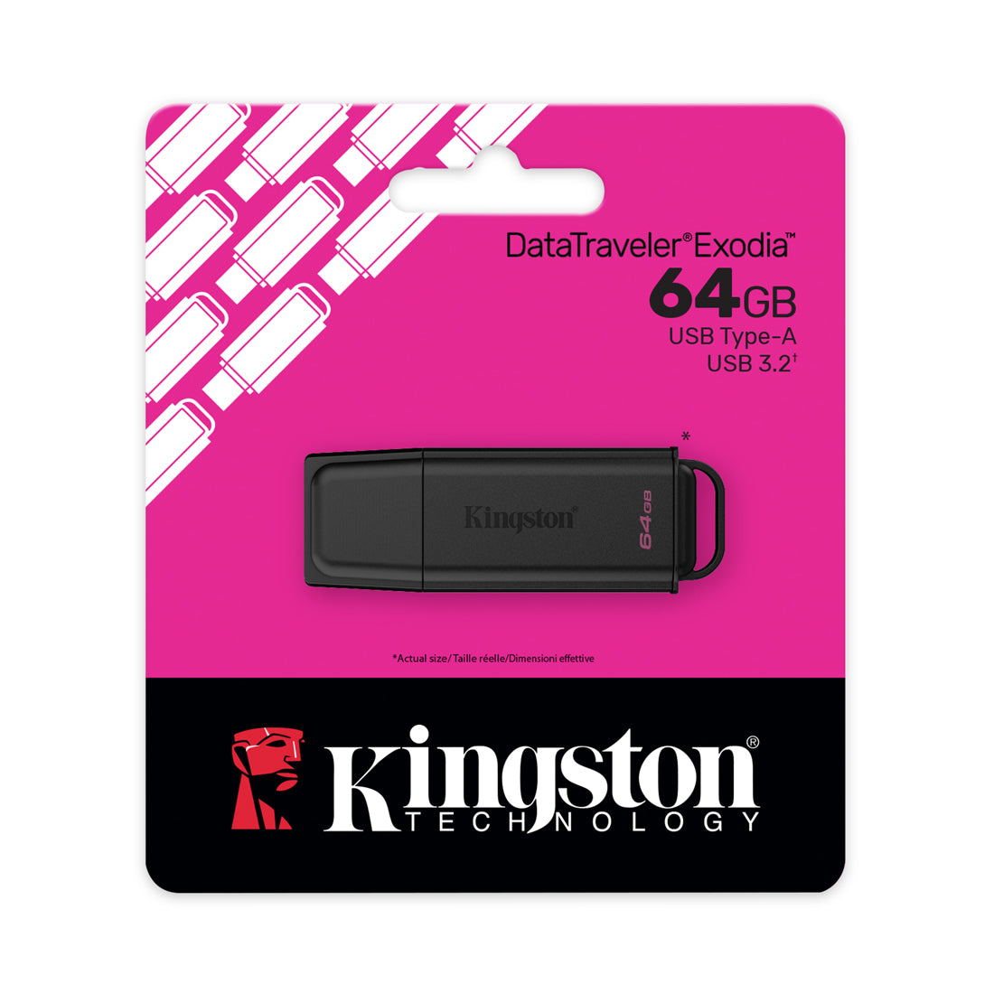 KNG-DTXG2-64GB - USB-флеш-накопитель Data Traveller Exodia на 64 ГБ