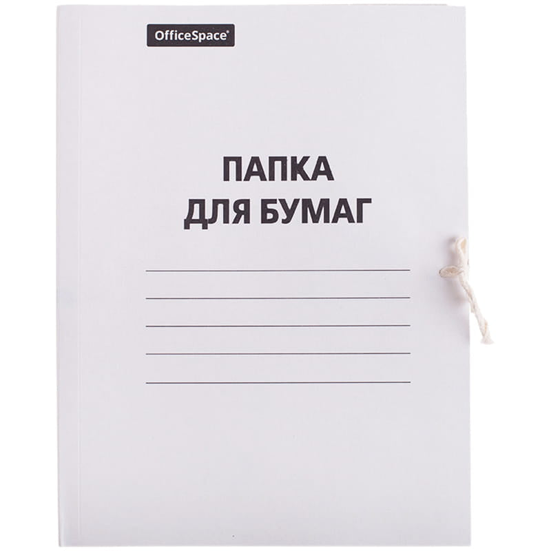 OS-158537 - папка "Дело", Office Space A4, белая