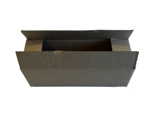 AQ-BOX-250x85x85 - коробка из гофрированного картона, размеры: 250x85x85 мм