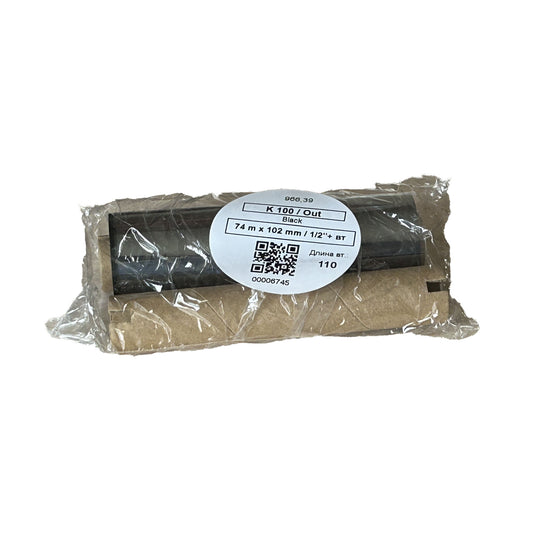 ATR-74x102-1.5 - картридж для принтера Zebra (риббон), ширина: 102 мм, длина: 74 мм, втулка на 1/2" (12,7 мм)