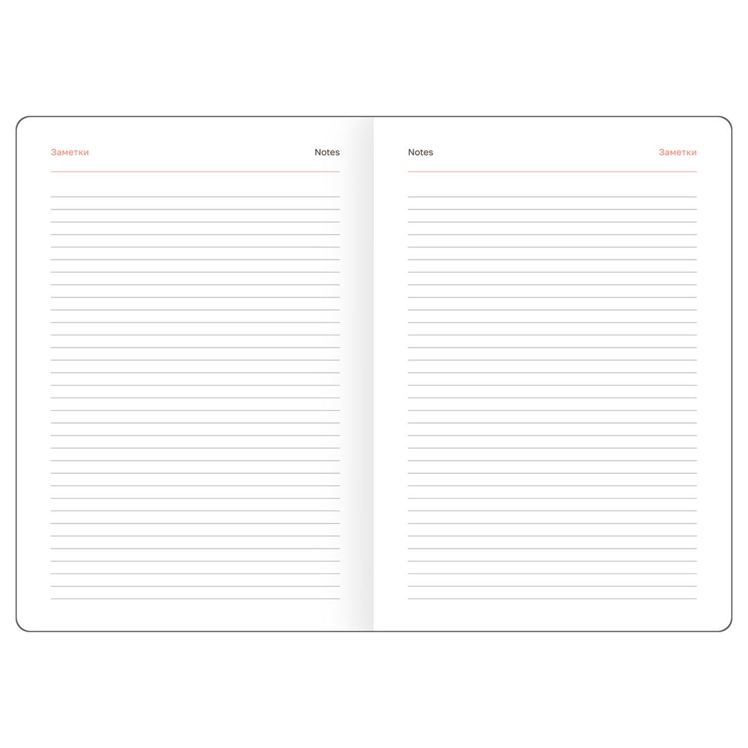 BG-DuA6_61037 - ежедневник недатированный BG "Nebraska.Black", A6, 160 листов, обложка черного цвета из кожезаменителя