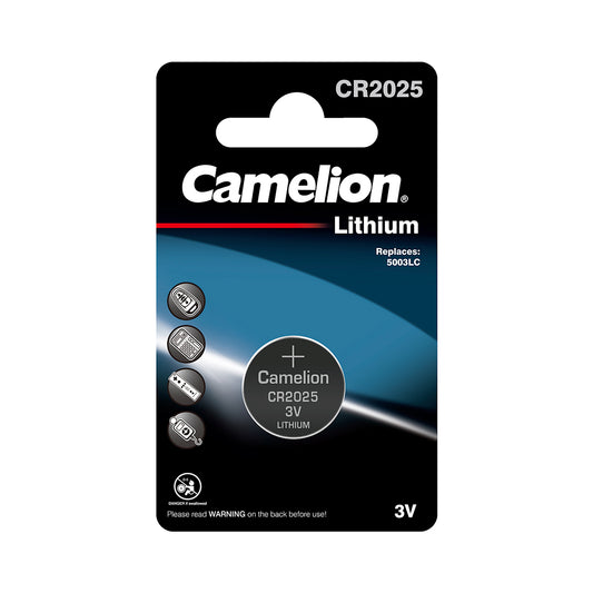CAM-CR2025 - батарейка литиевая Camelion, тип: CR2025, 3 В
