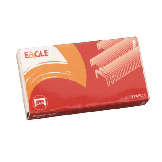 EGL-1008EL-24-6-1 - скобы для степлера Eagle №24/6, упаковка: 1000 шт.