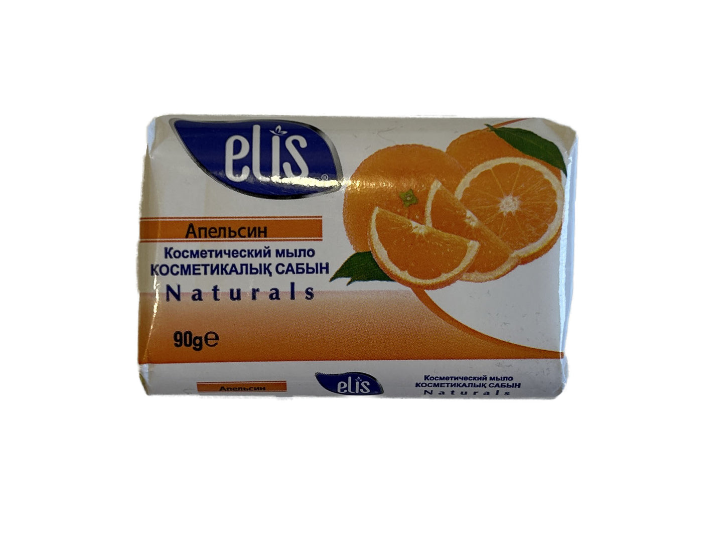 ELS-S-020 - косметическое мыло кусковое Elis с экстрактом апельсина, 1 шт.