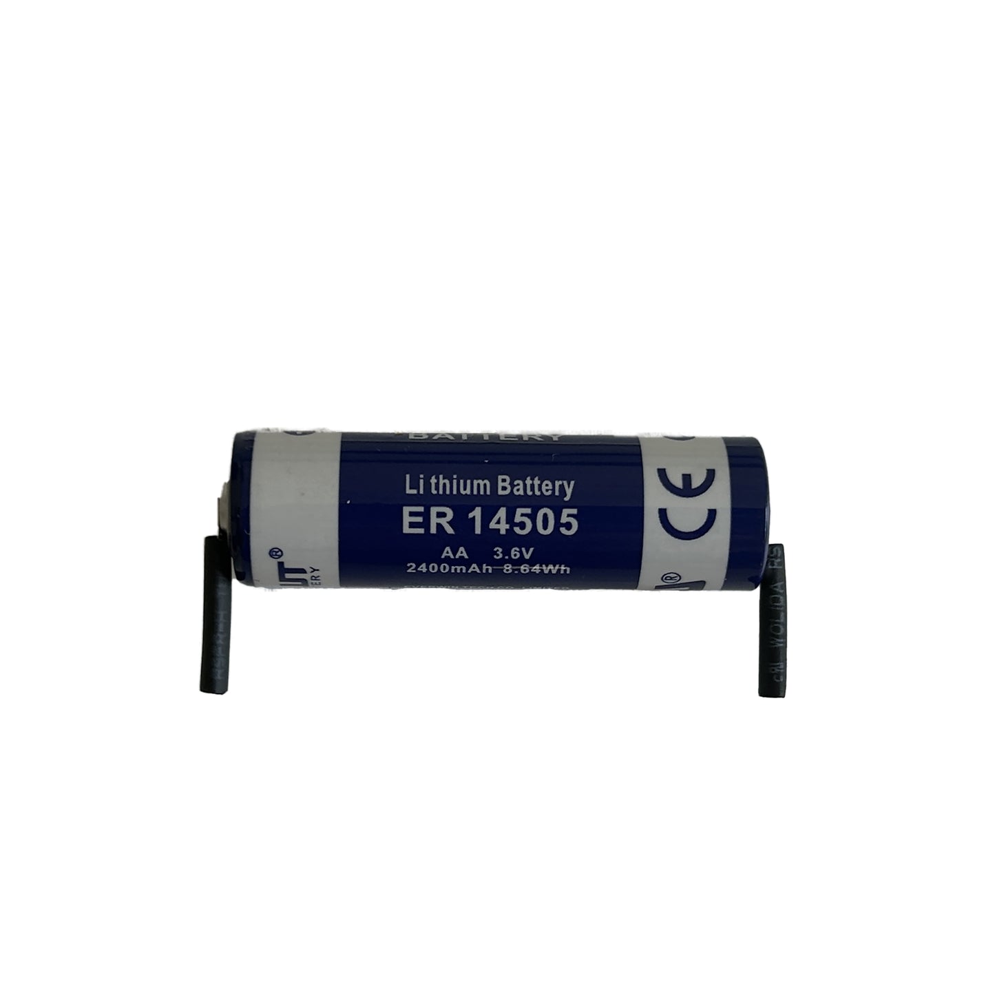EWT-ER14505-AA-1-C - литиевая батарейка EWT ER14505, 3.6 В, 2 400 мА*ч c контактами
