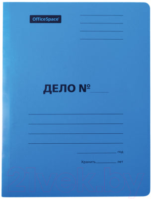 OS-195077 - папка "Дело", Office Space A4, синяя
