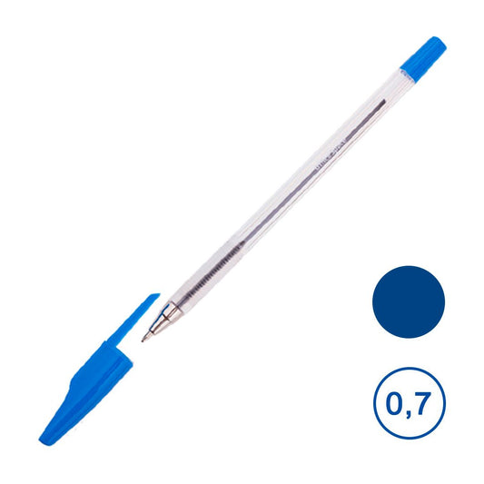 OS-BP927BU_1263 - ручка шариковая OfficeSpace, синяя, 0,7 мм, цена за 1 шт.