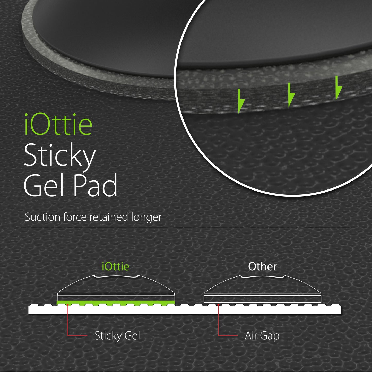 IO-HLCRIO121 - держатель для мобильных устройств автомобильный iOttie Easy One Touch 2