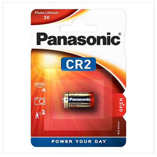 PAN-CR2-1 - литиевая батарейка Panasonic тип CR2 (1 шт. в блистере)