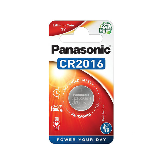 PAN-CR2016-1 - литиевая батарейка Panasonic CR2016, 3 В (1 шт. в блистере)