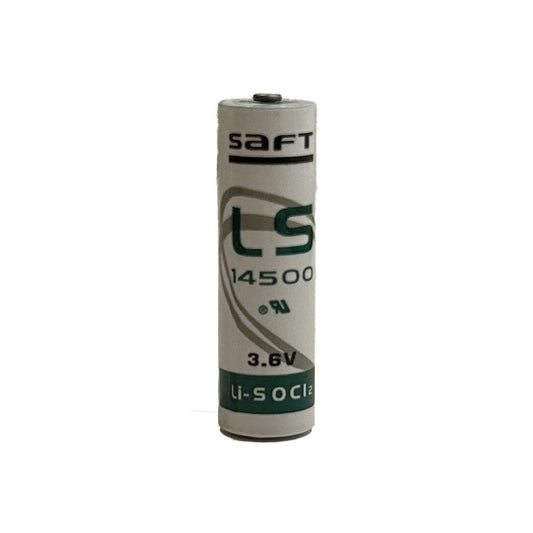 SF-14500 - литий-тионилхлоридная батарейка (Li-SOCl2) SAFT 14500, 3,6 В