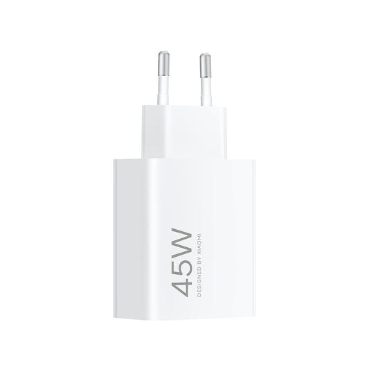 XM-BHR07SLEU - адаптер питания Xiaomi Turbo Charging Power Adapter 45 Вт USB Type A, цвет: белый
